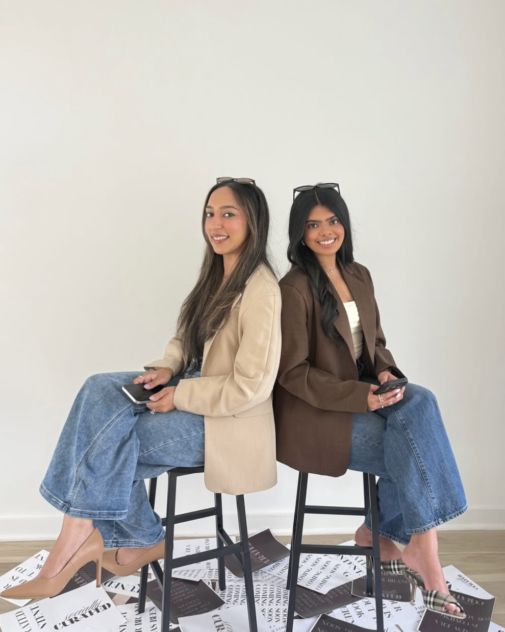 Anum and Alyna, co-founders